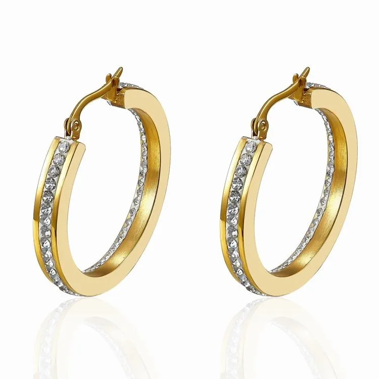 2016, новая модель, модные женские золотые серьги