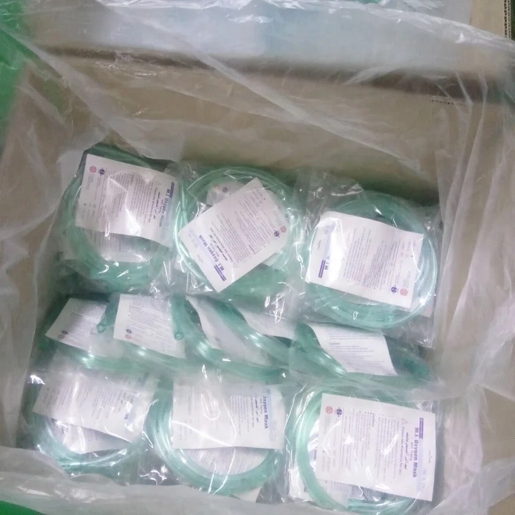 Ready to Ship Disposable Medical Oxygen Mask