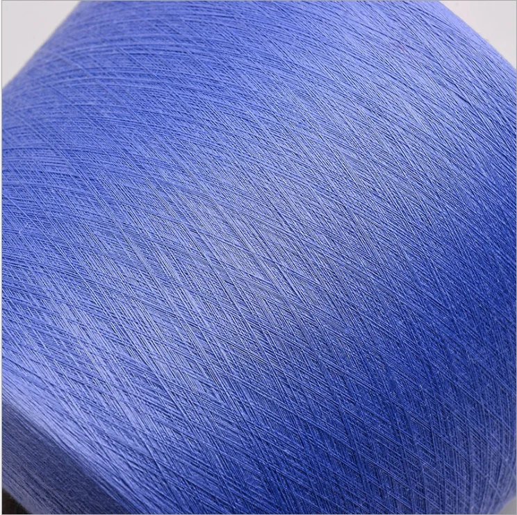 Item WX-00476 Spun dyed linen fiber flax knitting yarn for rugs