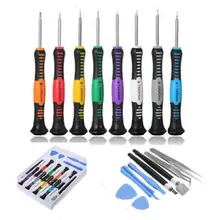 16 in 1 Repair Opening Tool Kit Pentalobe Screwdriver for Mobile Phone Laptop ipad iPhone 5s 6 4s Samsung BlackBerry HTC LG