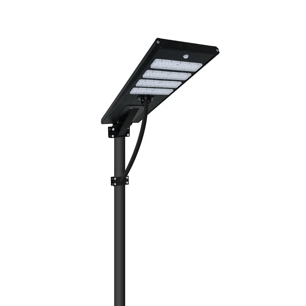 Ready to Ship LED Solar Power Street Light 150W Solar Panel 76Ah Battery all in one solar street light
