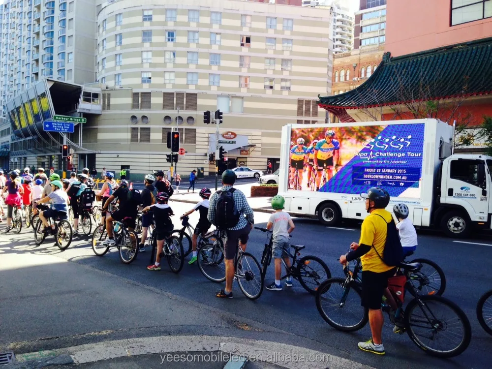 Отличные рекламные решения, цифровые светодиодные грузовики, продажа с завода