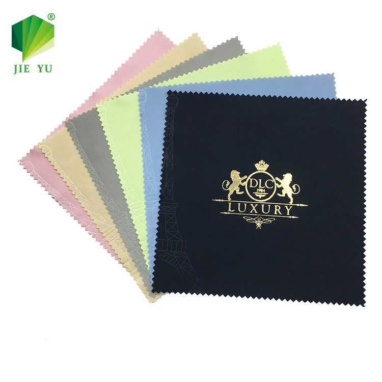 Hot sale custom logo printed microfiber lens cleaning cloth