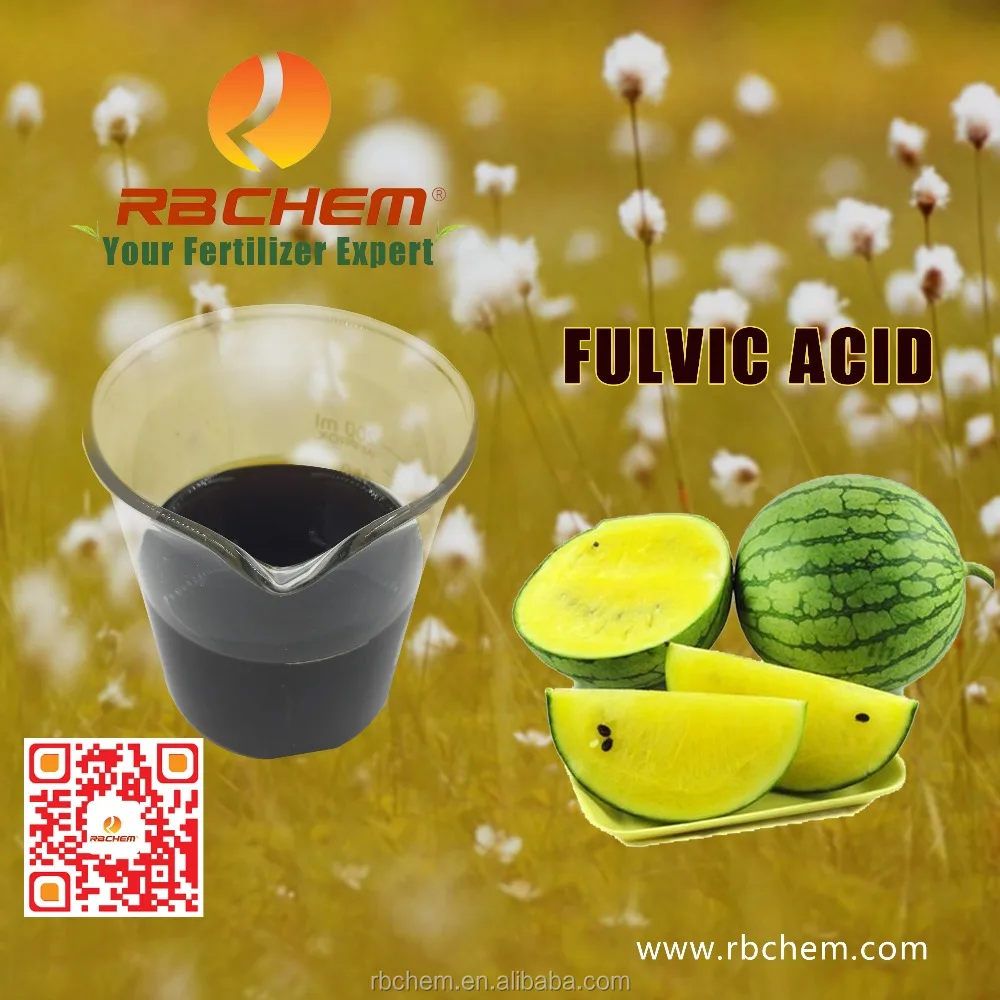 RBCHEM High Grade Leonardite Source Humic Acids Liquid Fulvic Acid