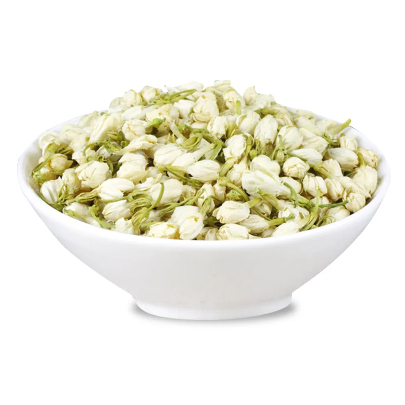 Chinese herbal flower buds white jasmine loose tea