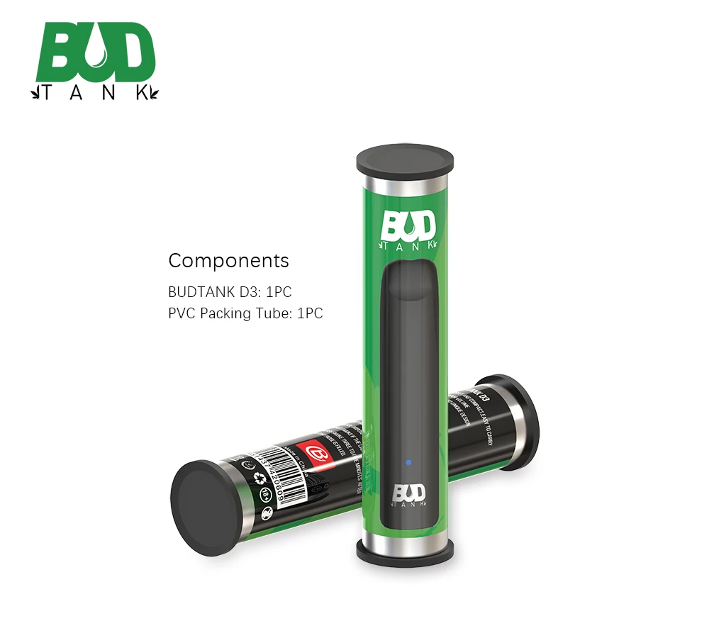 
Bud Pod 0.5ml CBD Vape with Mro-USB E cigarette Wholesale 