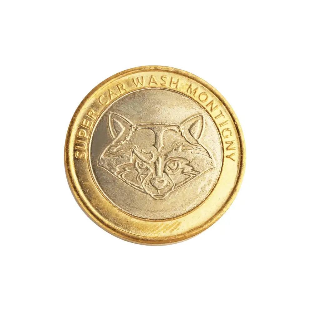 Недорогой игровой жетон медный сплав аркадная