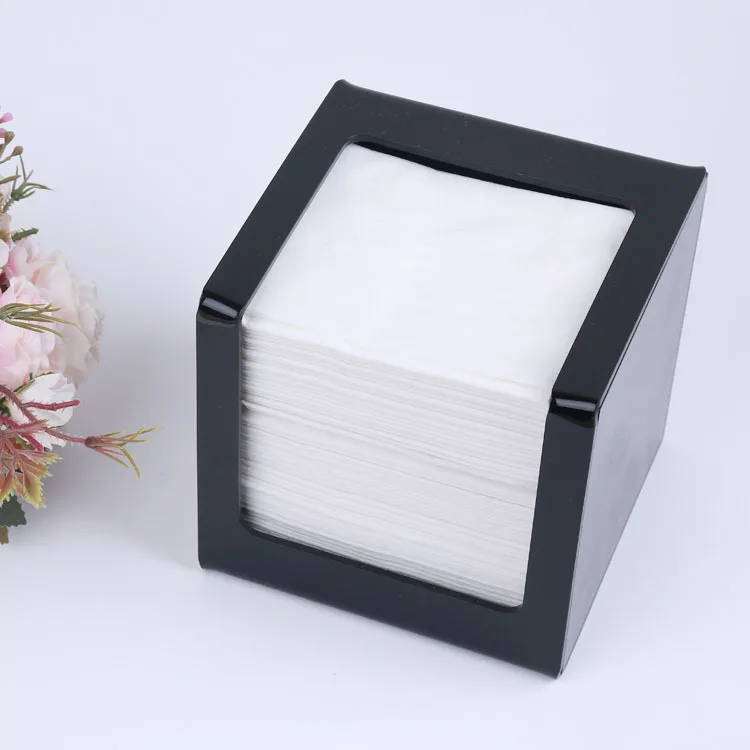 
Single square tissue box plexiglass tissue box Acrylic storage box 
