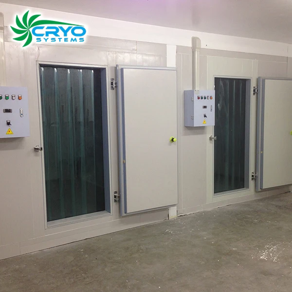 бойня холодной комнате, холодного хранения креветки проекта, охлаёденных камерах