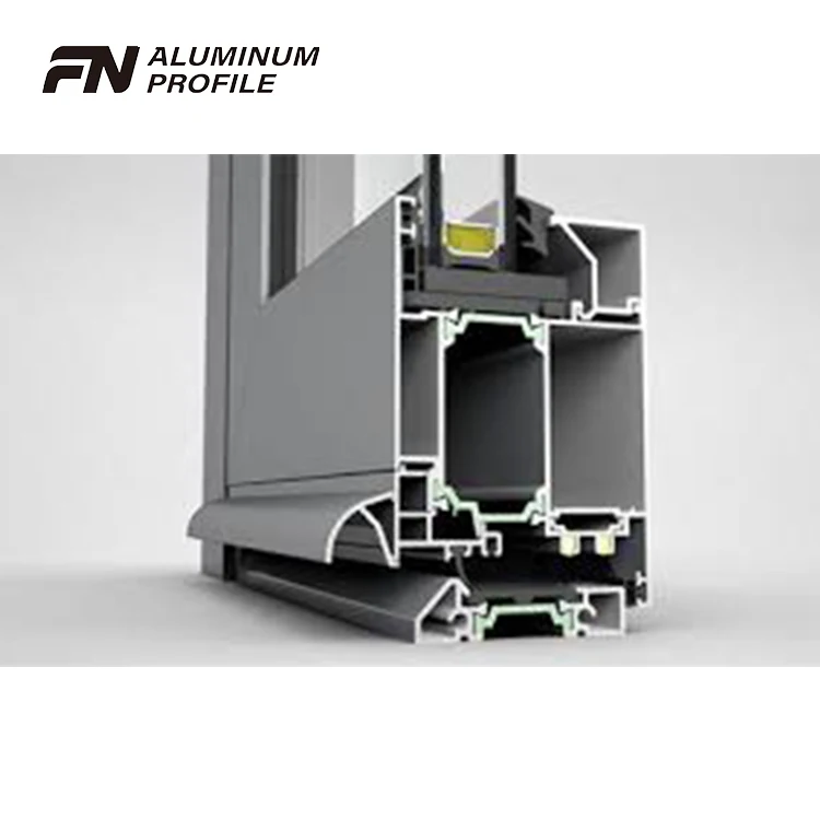 Алюминиевая рамка, Раздвижная стеклянная дверь, окно, терморазрыв, светодиодный экструзионный алюминиевый профиль
