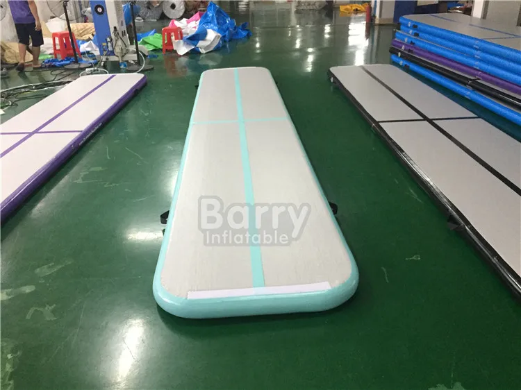 Воздушная дорожка китайского производства, надувной напольный матрас 6 м, коврик для прыжков в тренажерном зале, гимнастический надувной воздушный трек для тренажерного зала