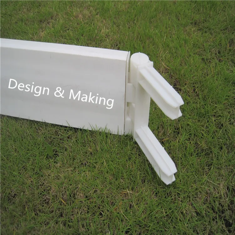 Flexible cost saving coffrage plastique rutilisable cement sidewalk plastic formwork for walkways