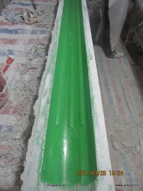 
column mould--used for making gypsum columns 