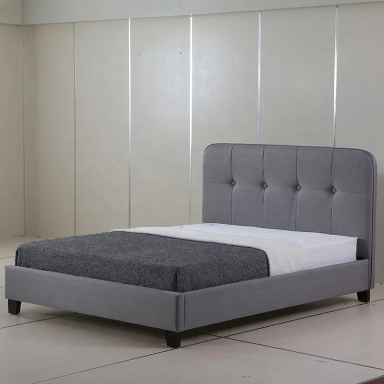 Home Bed Specific Use Fabric Beds Simple Wooden Bed Design