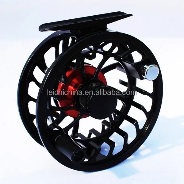 Large arbor cork drag cnc chinese leichi fly reel