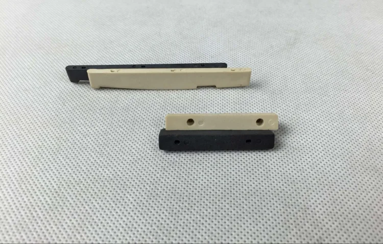 Акустическая гитара пластиковые стальные ППС гайки и сиденья серый черный цвет деревянные гитарные детали