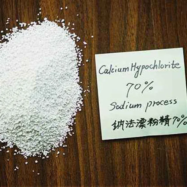 Water purifying sodium process calcium hypochlorite price