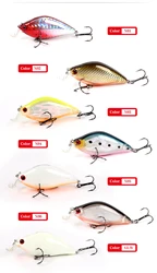 fishing lure 8.6g 55mm minnow floating new arrival minnow baits inside hologram cast bait with plastic lip model 5324