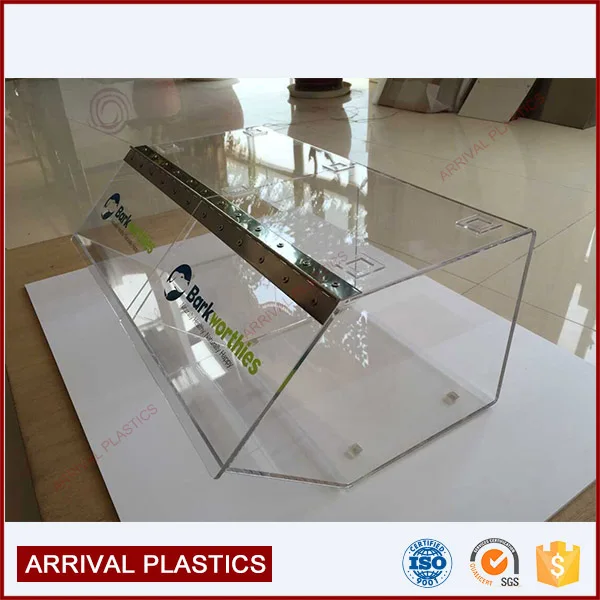 Wholesale Custom Stackable Acrylic Cereals Nuts Candy Box Dispenser Plastic Candy Bins with Lid