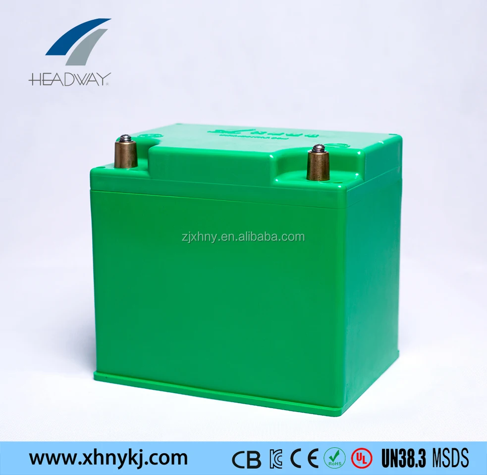 12V/20Ah/30Ah40Ah50Ah LiFePO4 lithium ion rechargeable auto headway battery pack for car,storage battery,UPS,solar energy