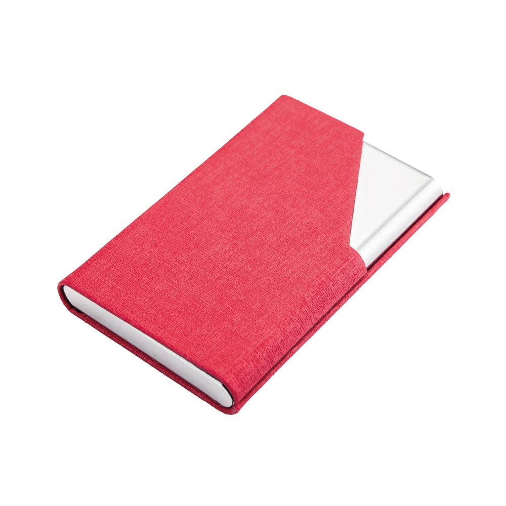 
UHOO orancle gran or silk grain high-end business name card holder 