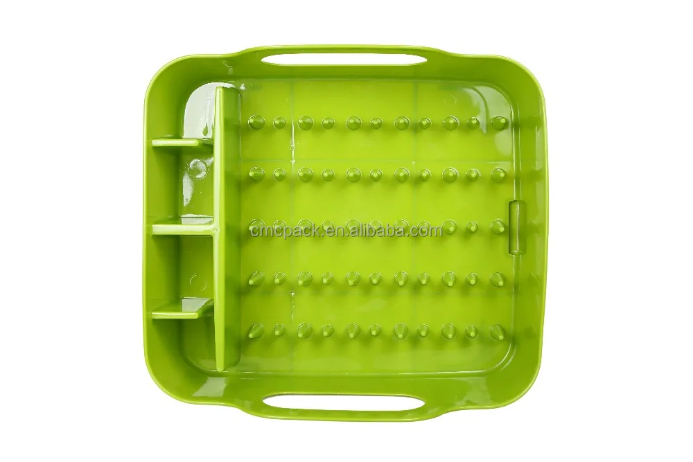 Практичная пластиковая прочная Многофункциональная подставка для посуды