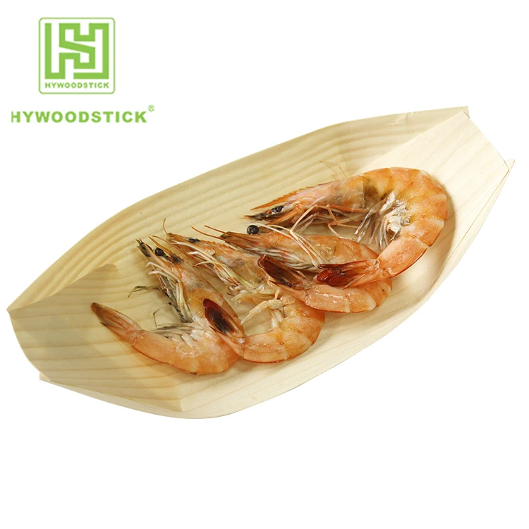 Disposable Sushi Boat Paper Boat For Food Container
