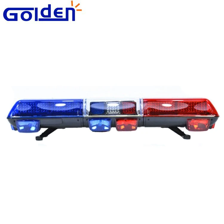 Response vehicle hook mount red blue warning military police streethawk lightbar with speaker