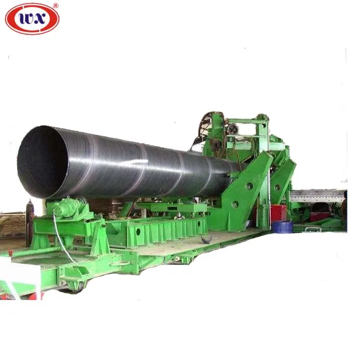 large diameter spiral steel pipe making machine