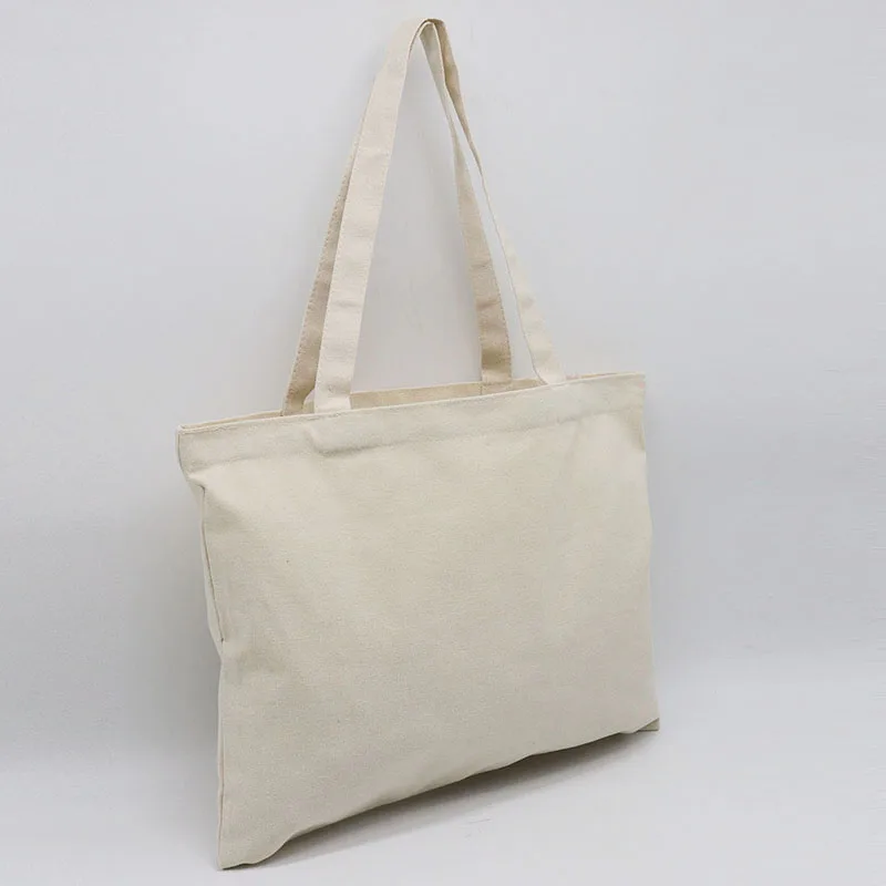 
Wholesale reusable eco organic cotton tote bag cotton shopping bag 
