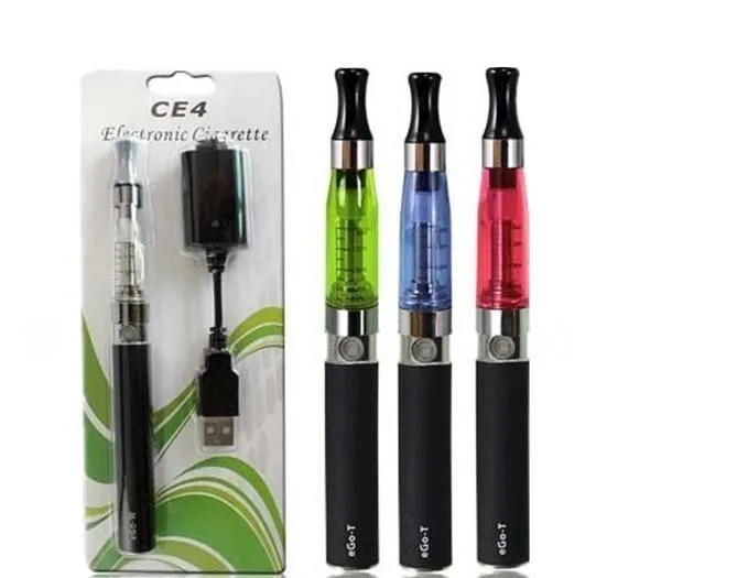 Ego t double starter electronic cigarette Ego CE4 starter Kit ecig e cig battery electronic Cigarette ce4 ego vaporizer in