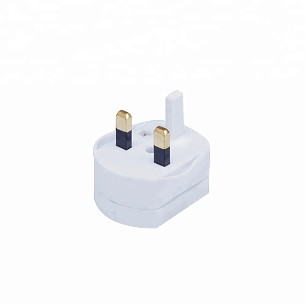 Shaver Adapter Plug US EU 2 Pin to 3 Pin UK 1A Fused Electric Toothbrush Travel Adaptor Socket