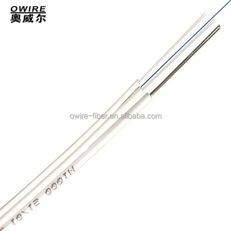 1 2 4 core frp ftth падение крытый открытый волоконно-оптического кабеля