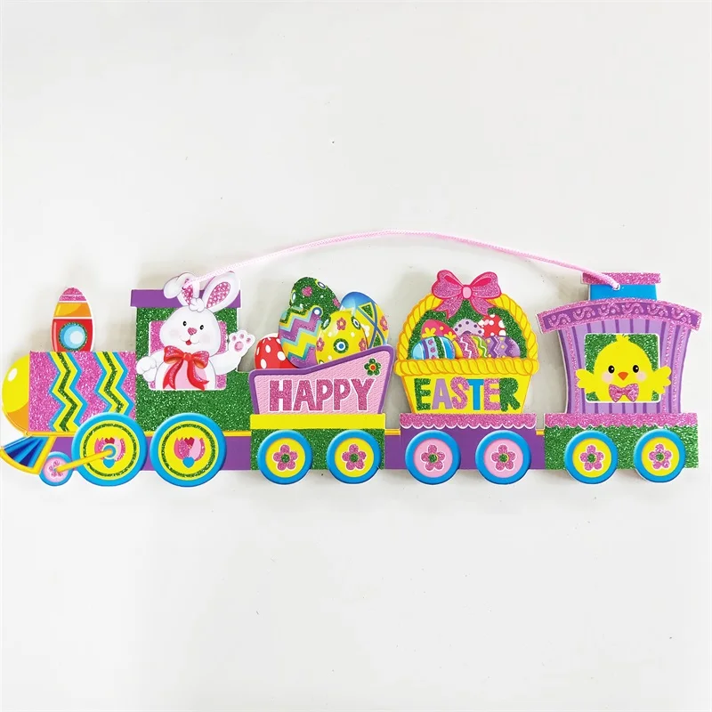 
New Design Wholesale Party Supplies Easter Egg Hanging Decoration 