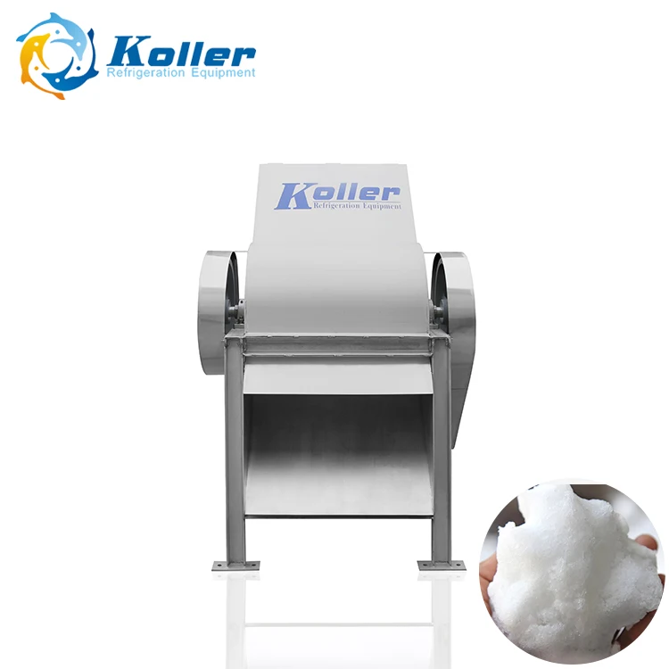 Машина для измельчения льда из нержавеющей стали 304 для использования с завода для измельчения льда большого блока (VIB100)