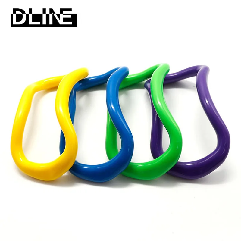 High quality fitness exercise tool Wellshow Exercise Yoga Ring Multi Stretch Wave Pilates Ring