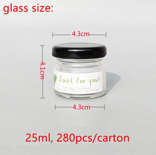 2023 hot selling wholesale price food grade 25ml small glass jar for honey and jam