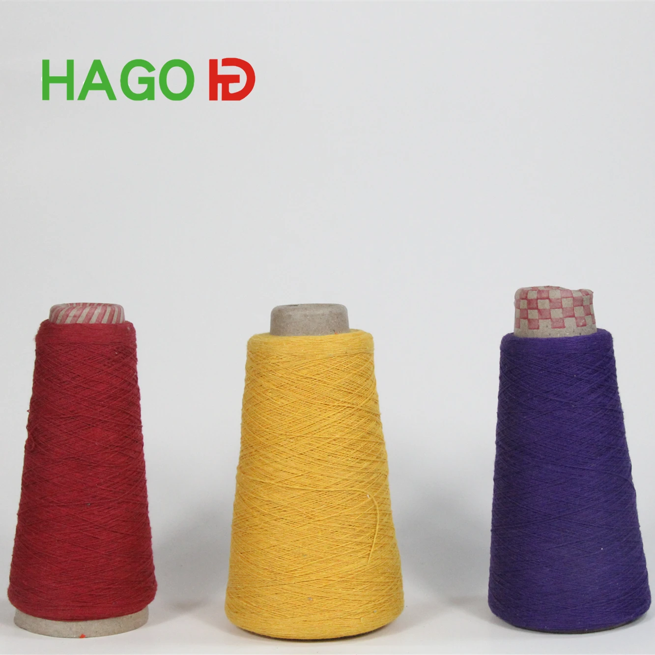 Yarn Doubling Machine Made Ne30/2 32/2 Cotton Combed Yarn in White and Dyed