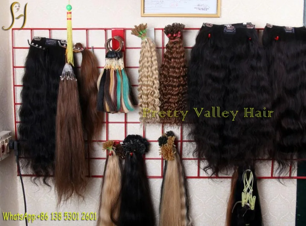 
factory price 100% Natural Remy european hair extension 