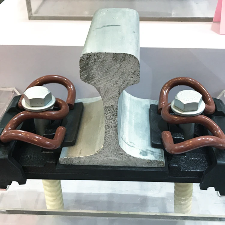 Concrete sleeper WJ7 railway fastener system