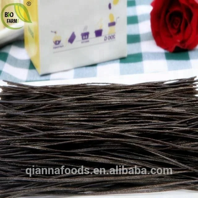 Organic black bean pasta food instant noodles