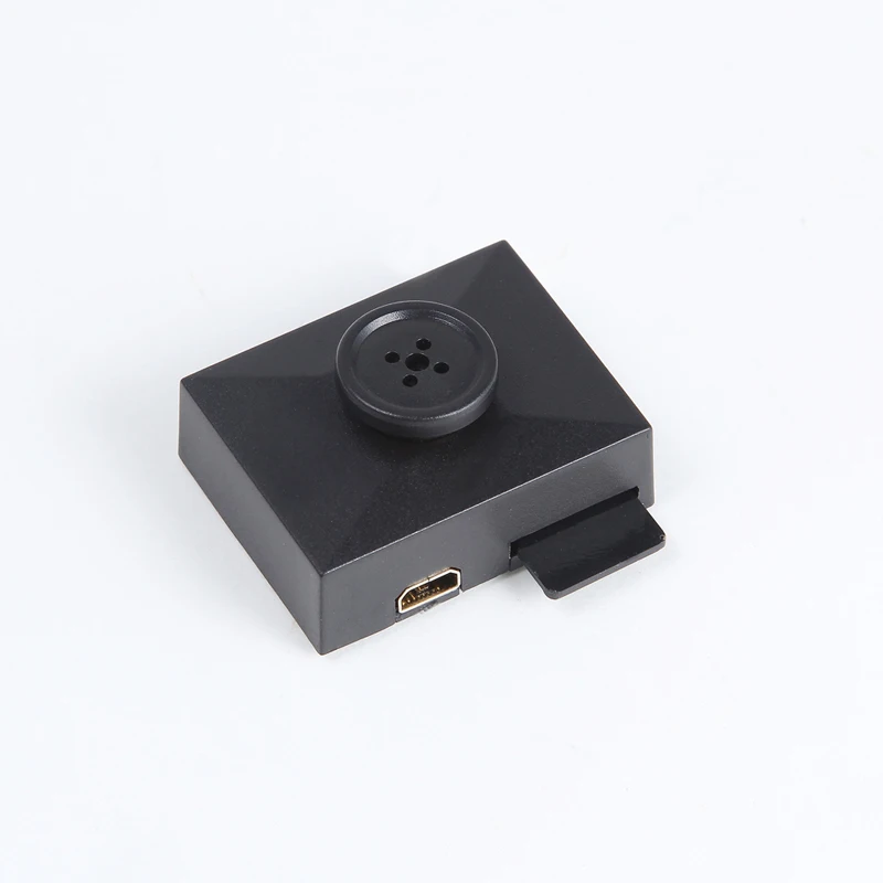 Скрытая камера с кнопкой 1080P, поддержка макс. 32 ГБ, с длинным кабелем