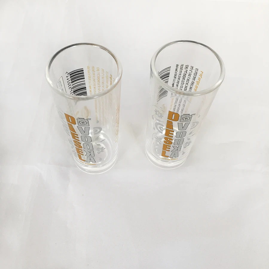 60ml plastic shaped bullet shot glass