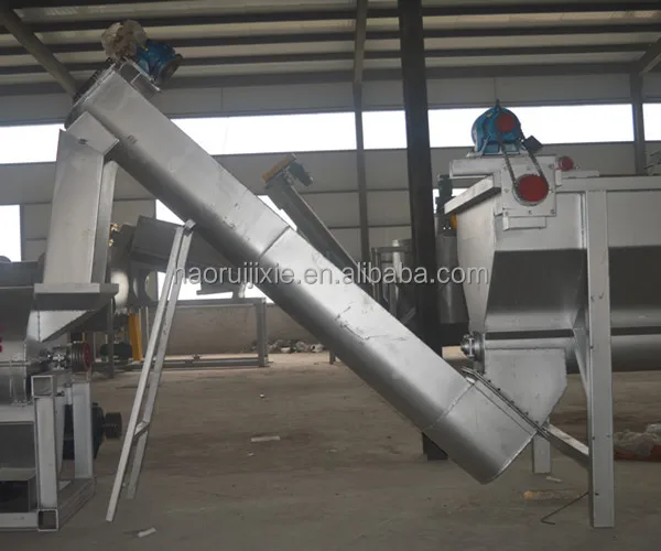 Screw Loader For Plastic Recycle Machine Plastic Recycling Screw Feeder Extrusion Machine