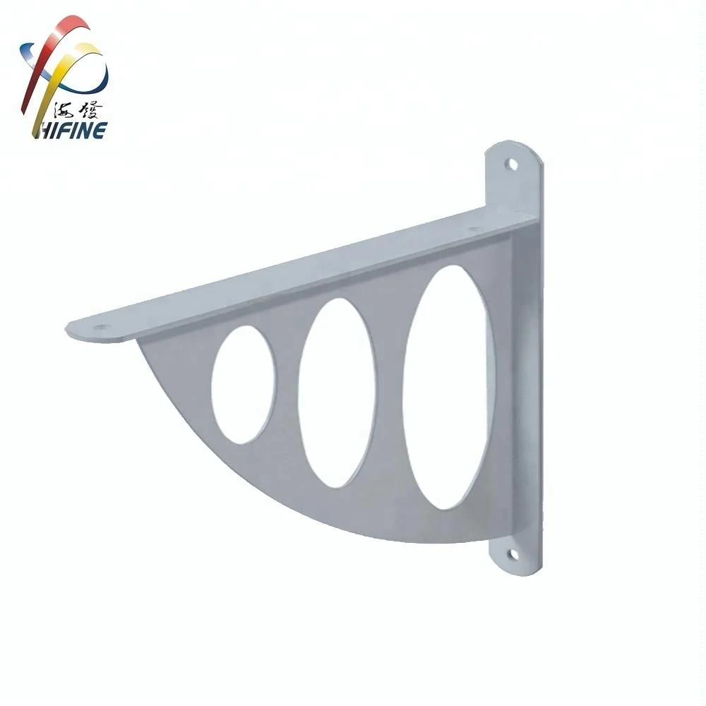 European market ornamental wall shelf bracket metal