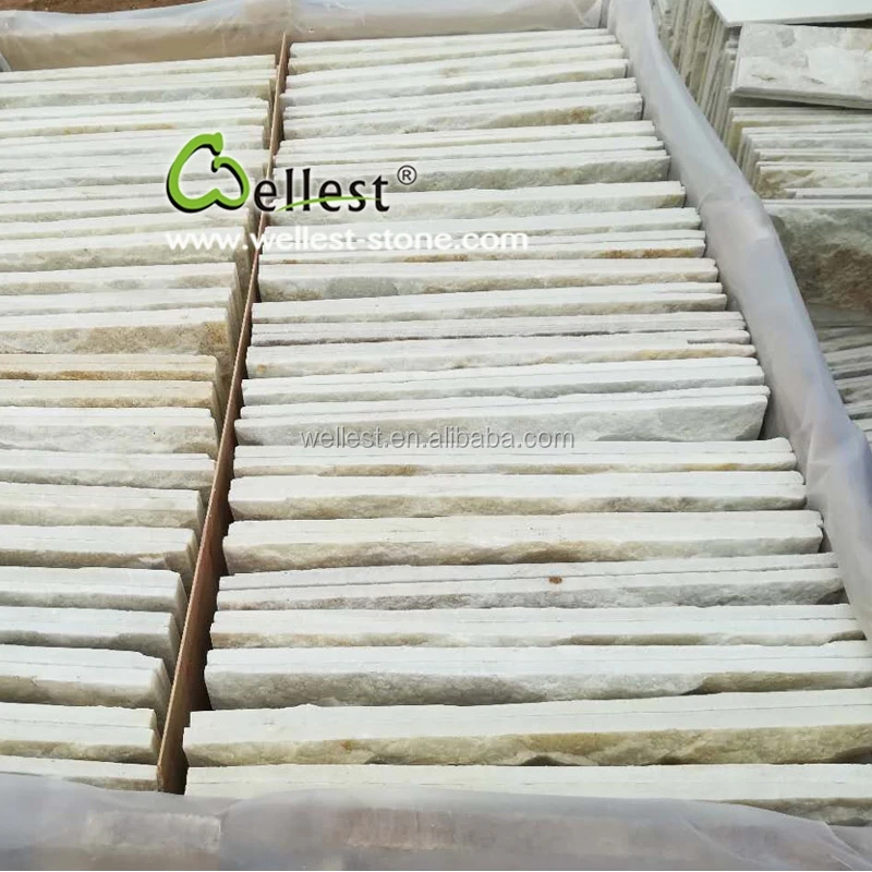 
Natural Quartzite Mushroom Stone Tile and Corner for facade 
