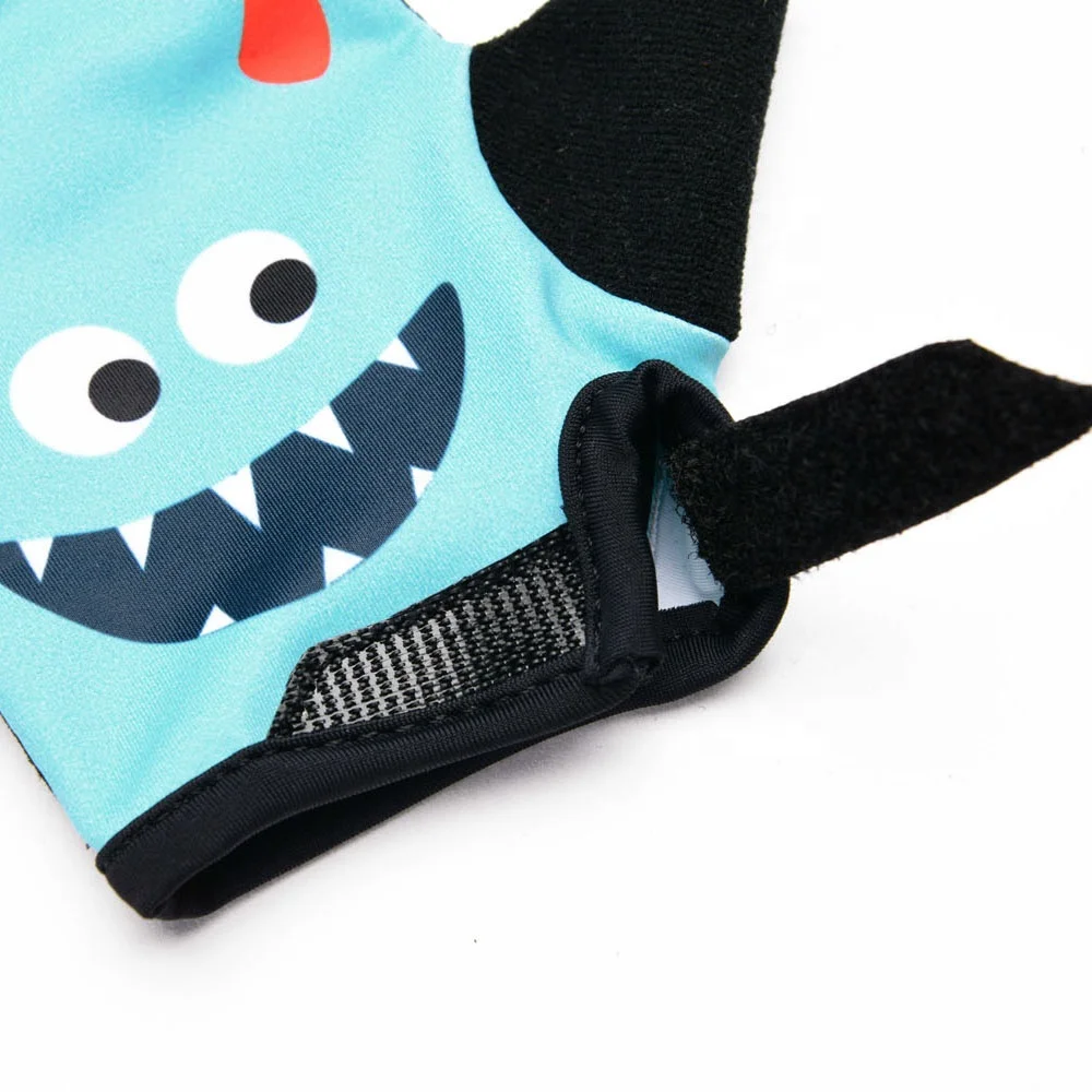 Bicycle Cycling Sports Custom Half Fingers Kid Bike Gloves