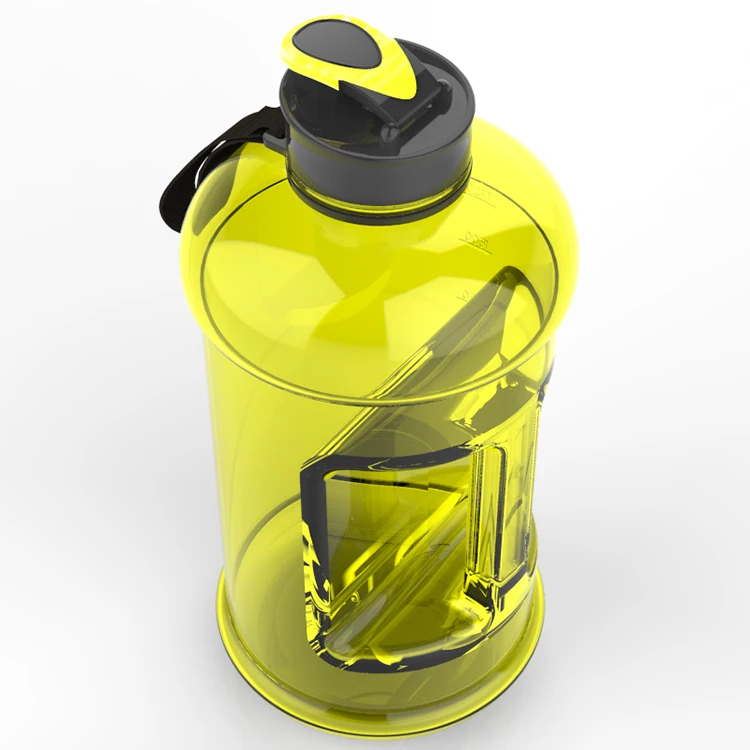 factory direct supply new design half gallon big joyshak water bottle, 2.5 liter water bottle