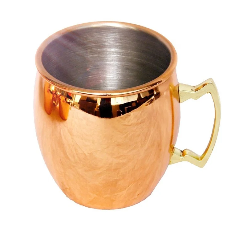 Hot selling mug Moscow Mule copper mugs with low price Copper Stainless Steel Coffee mug