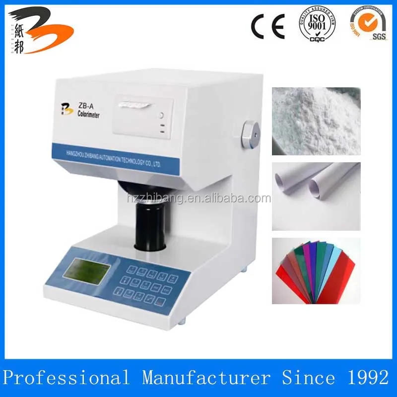 Manufacturer directly supply Digital Hunt (L*a*b) brightness color tester brightness testing equipment